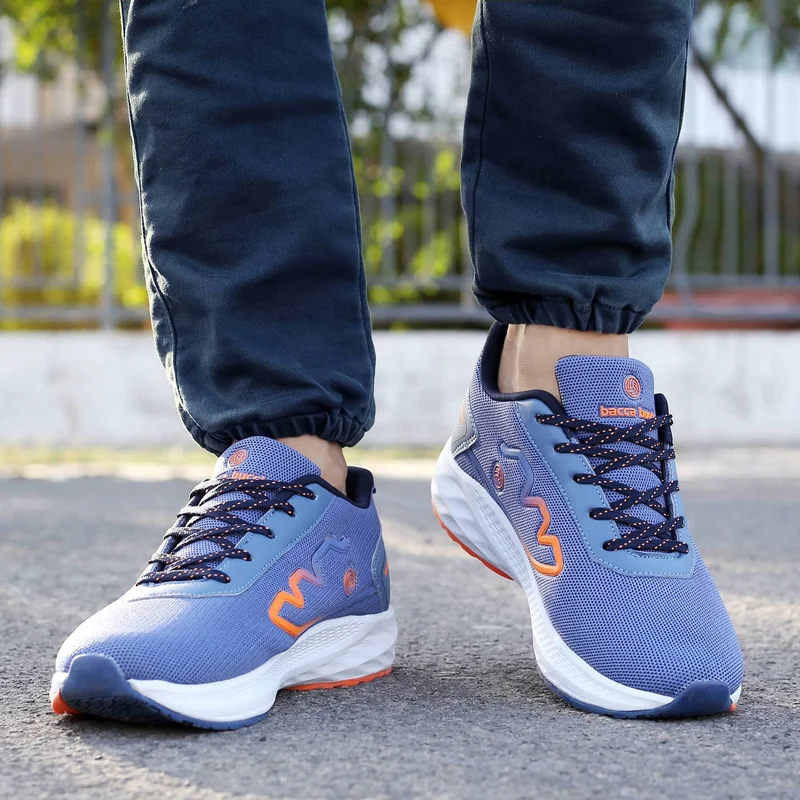 Bacca Bucci Blue Essential All-Purpose Running Shoes for Men | Best Price UAE